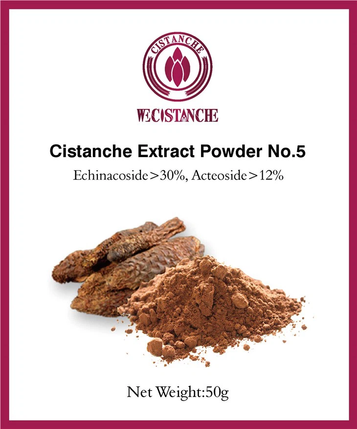 Συμπλήρωμα διατροφής φυτικά Cistanche Κάψουλες Total Glycosides Echinacoside Acteoside For Food Grade Cistanche